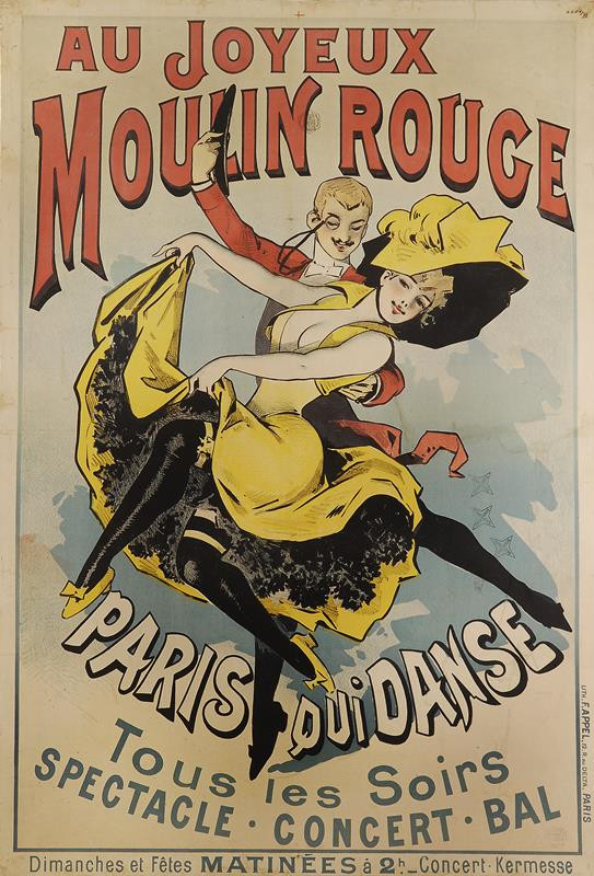 Alfred Choubrac - Au Joyeux Moulin Rouge