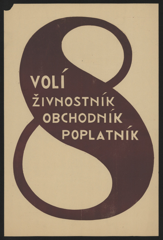 neznámý - Volí živnostník, obchodník, poplatník