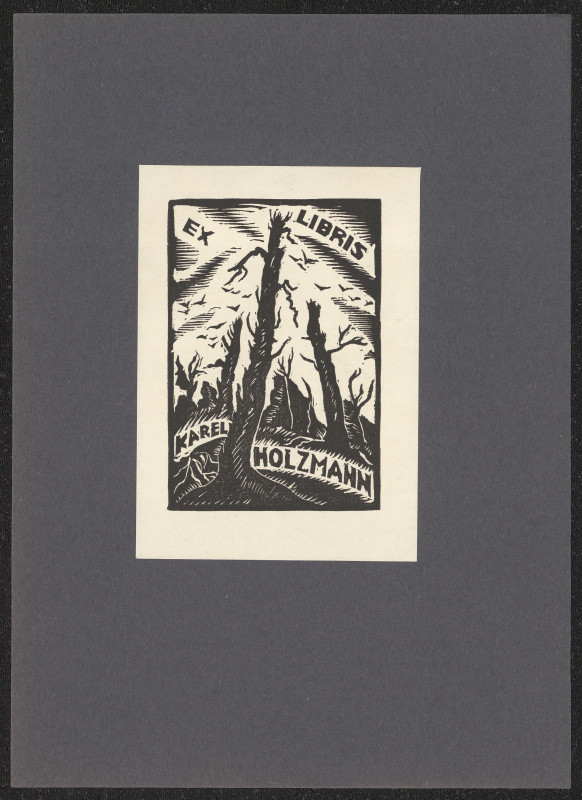 Adolf Doležal - Exlibris Karel Holzmann