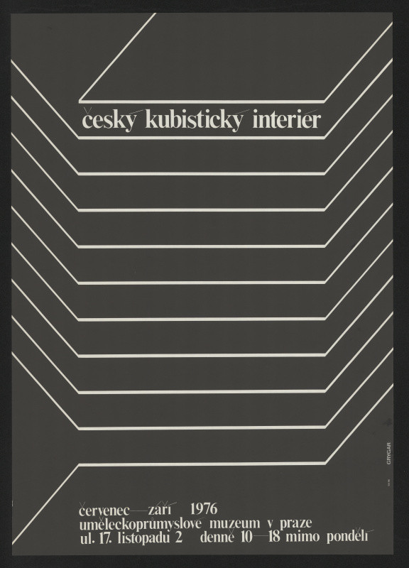 Milan Grygar - Český kubistický interiér 1