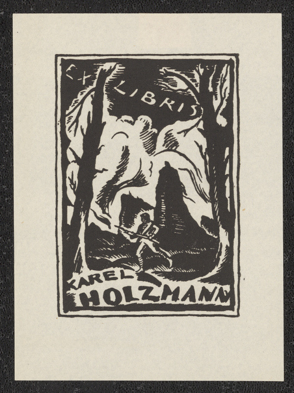 Adolf Doležal - Ex libris Karel Holzmann