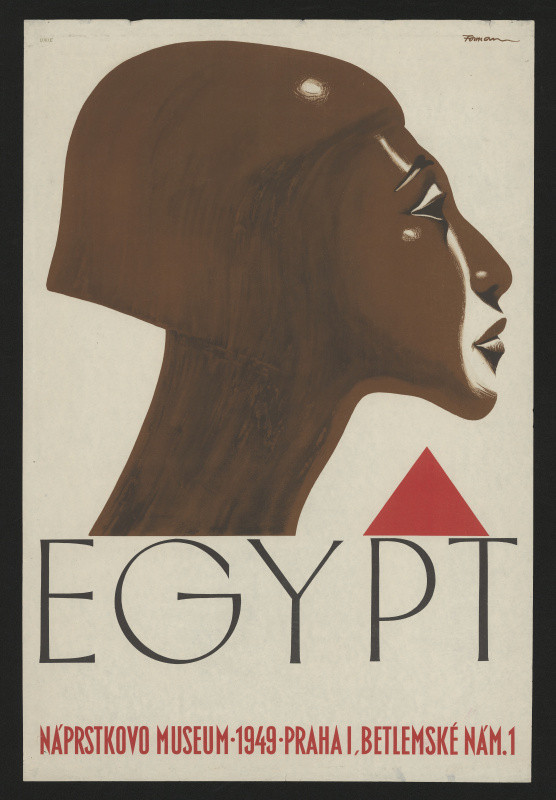 Forman - Egypt, Náprstkovo museum 1949