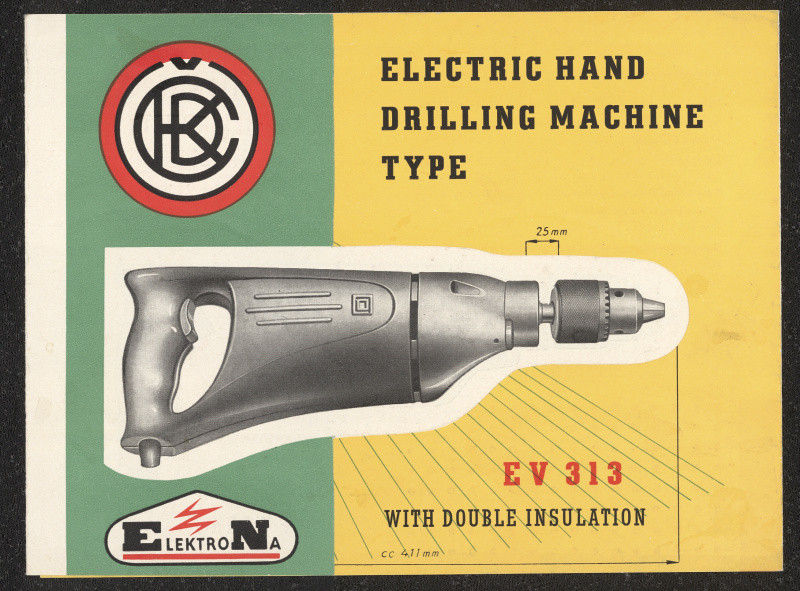 neznámý - Electric hand drilling machine type