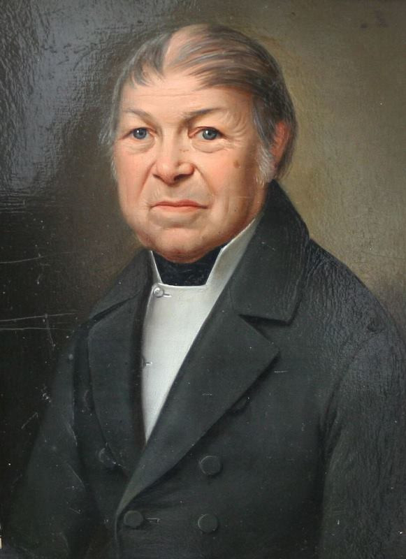 Antonín Ferenz - Podobizna malířova otce Josefa Ferenze