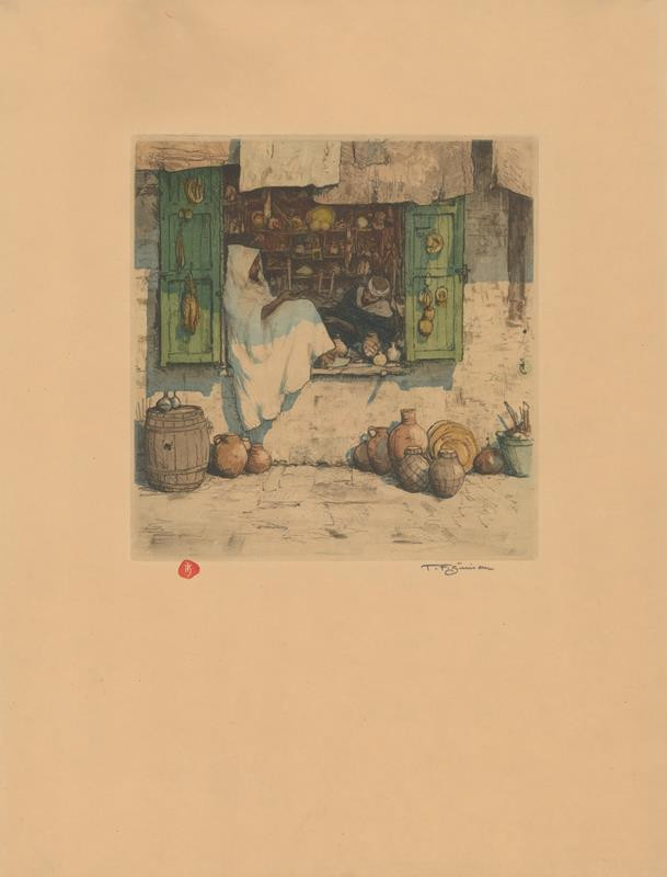 Tavík František Šimon - Arabský krámek v Tangeru