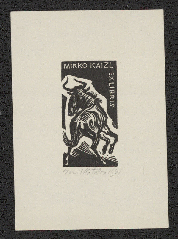 Emil Kotrba - Ex libris Mirko Kaizl