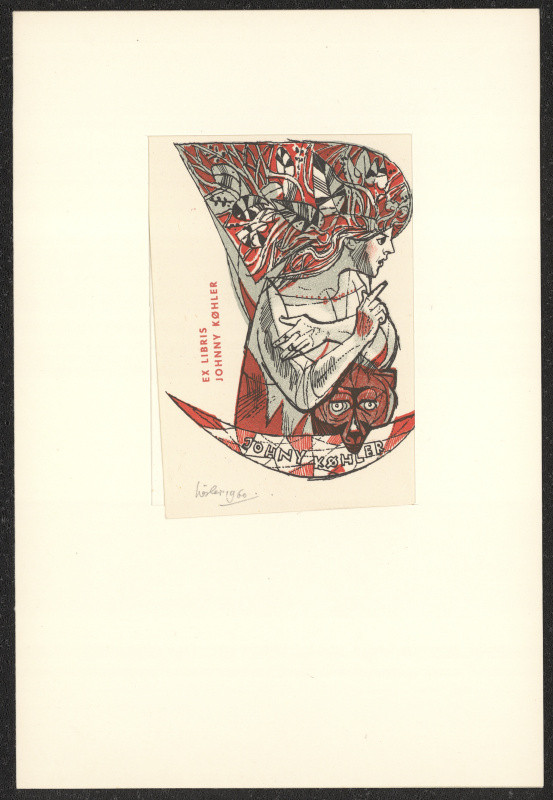 Josef Liesler - Ex libris Johny Kohler