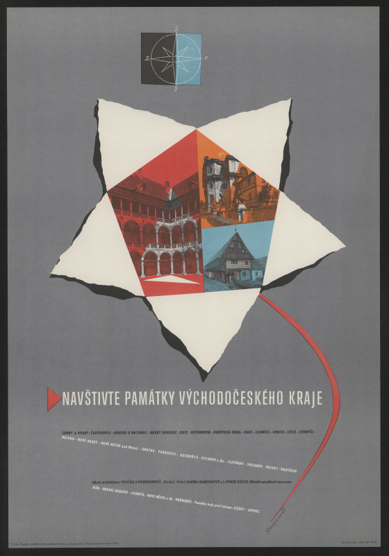 Jiří Ščerbakov - Navštivte památky Východočeského kraje, zámky a hrady, Častolivice ...1965