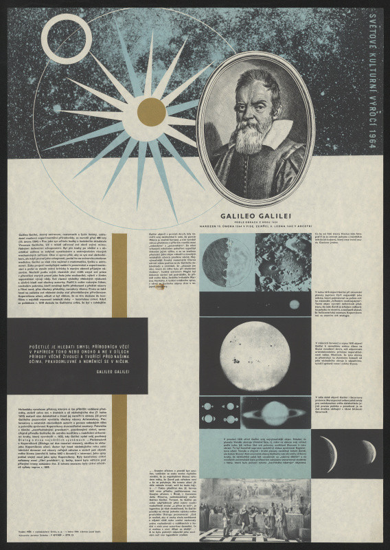 Jaroslav Zelenka - Galileo Galilei. Světové kulturní výročí