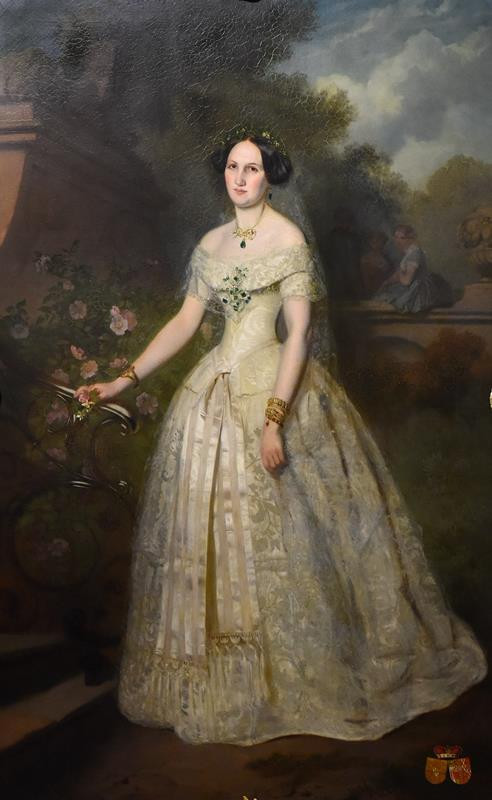 Josef Mánes - Isabela Žofie Silva -Tarouca, roz. Stolberg (1824 - 1864)