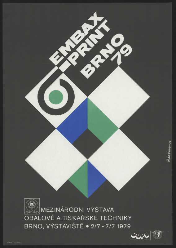 Vladimír Bernard Růžička - EMBAX PRIM Brno 79. Mezinárodní výstava obalové a tiskařské techniky