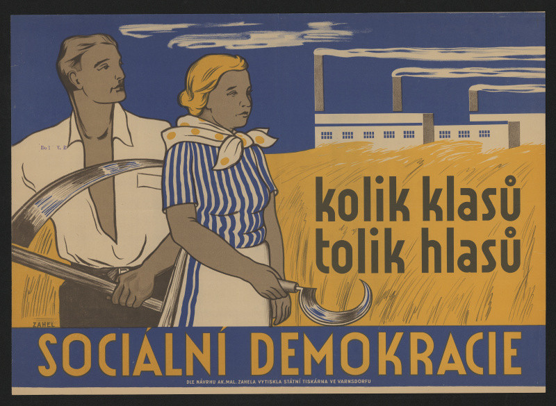 Adolf A. Zahel - Kolik klasů - tolik hlasů - sociální demokracie