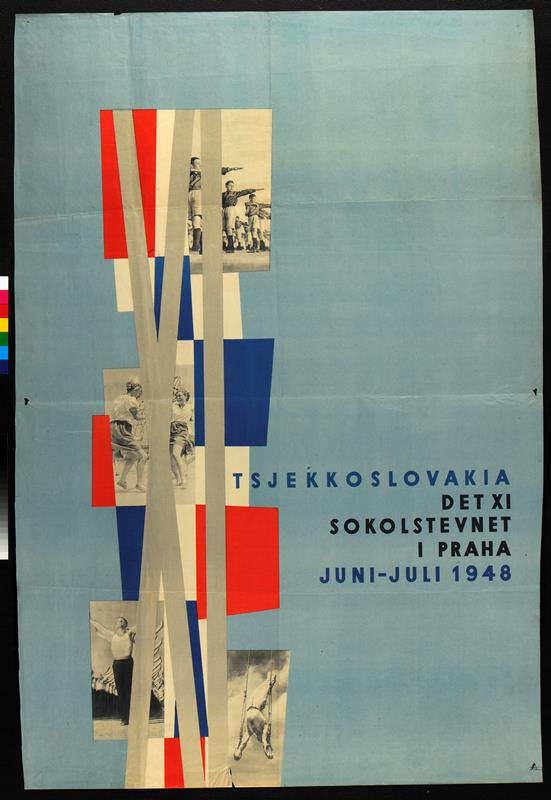 neznámý - XI. Tsjekkoslovakia det XI Sokolstevnet i Praha, Juni-Juli 1948