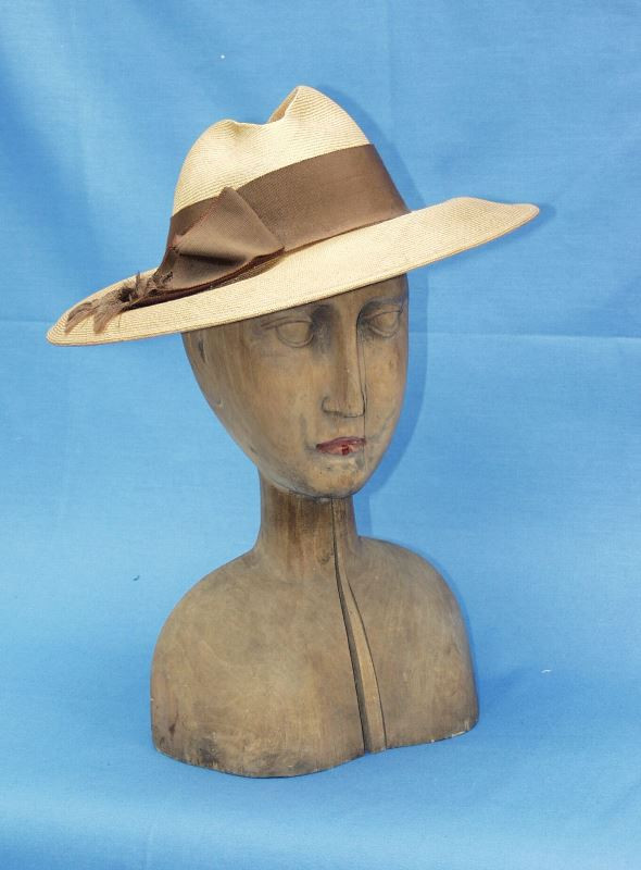neurčený autor - klobouk letní slaměný