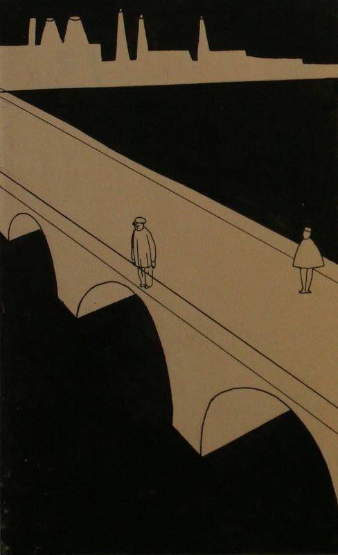Adolf Hoffmeister - Na mostě