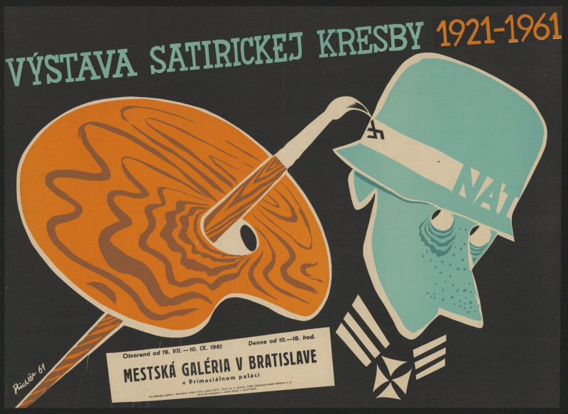Richtár - Výstava satirickej kresby 1921 - 1961