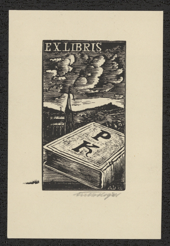 Antonín Doležal - Ex libris P.K.