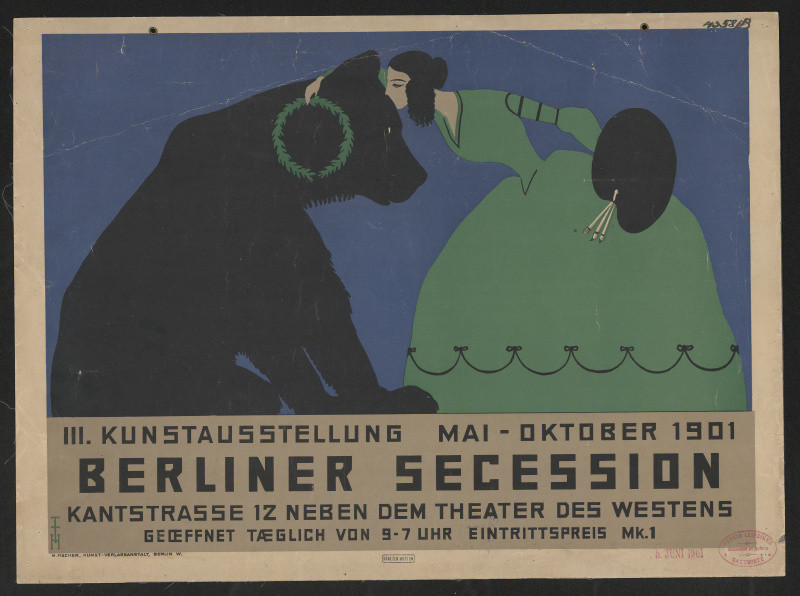 Vratislav Hlavatý - Berliner secession - III. Kunstausstellung