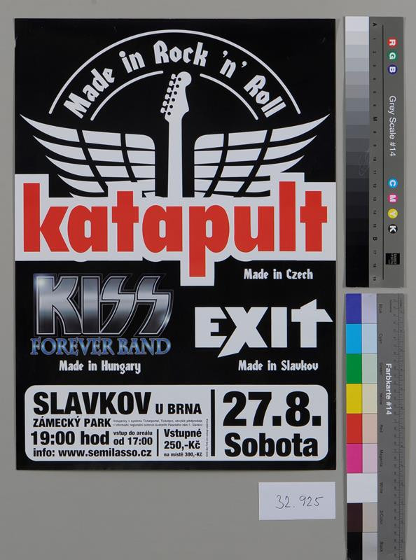 neznámý - Katapult, Made in Rock ´n´ Roll, Made in Czech KISS (Hungary), Exit (Slavkov)