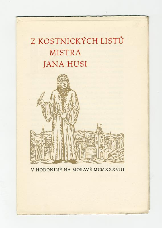 Kryl & Scotti, Oldřich Menhart, Jan Hus - Z kostnických listů Mistra Jana Husi