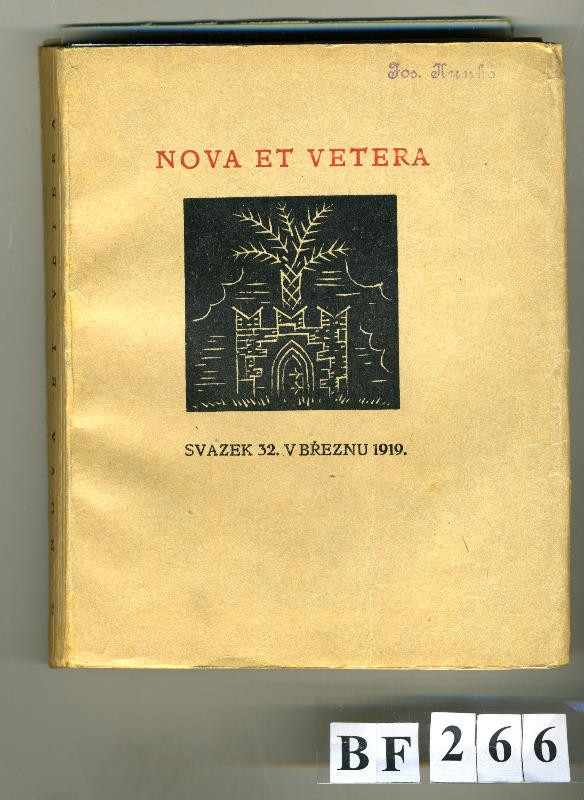 neurčený autor, Kryl & Scotti, František Obzina, František J. Trnka, Otto Albert Tichý - Nova et vetera, svazek 32.