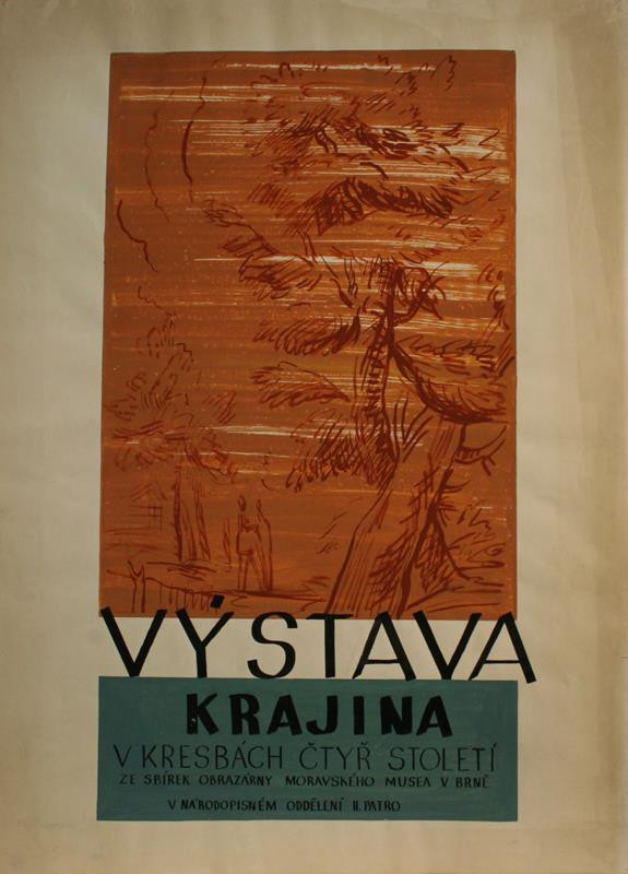 Jan Maria Najmr - Návrh na plakát výstavy 