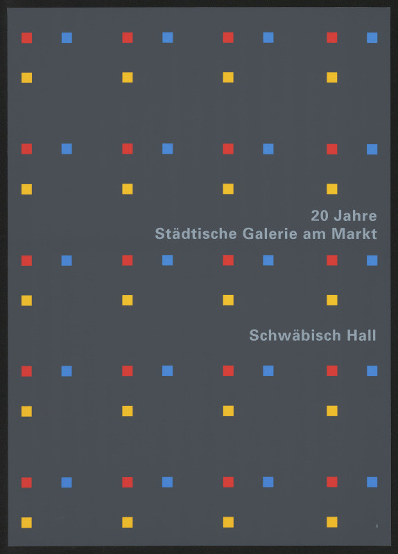 Atelier Stankowski - Städtische Galerie - Schwäbisch Hall - 20 Jahre