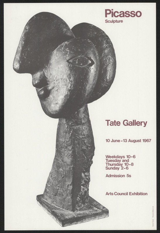 neznámý - Picasso / Sculpture Tate Gallery 1967