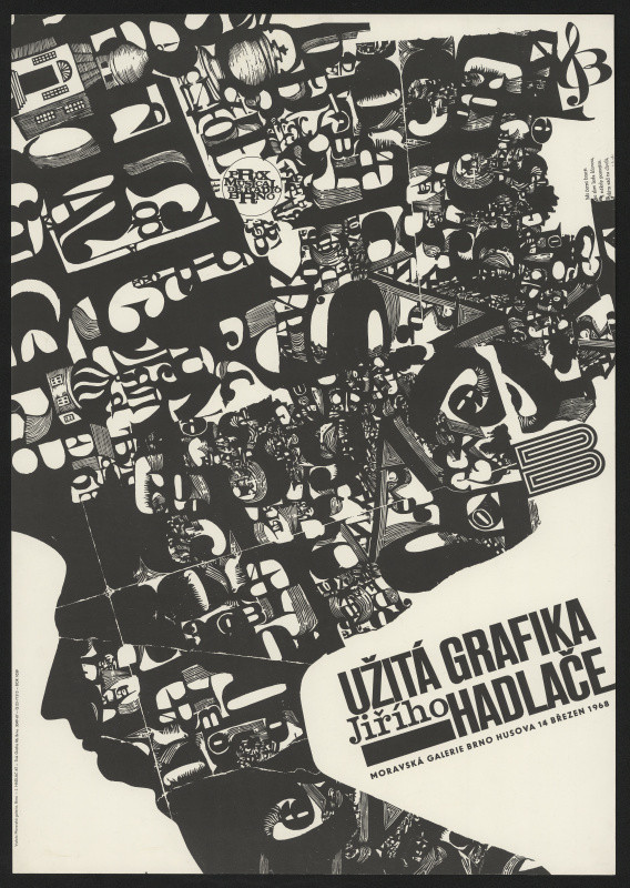 Jiří Hadlač - Užitá grafika Jiřího Hadlače