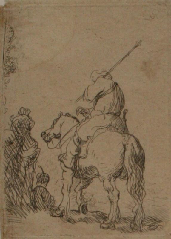 Rembrandt van Rijn - Jezdec