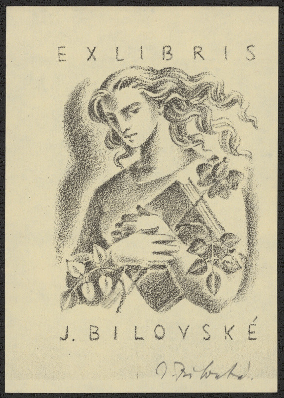 Dobroslava Bilovská - Exlibris J.Bílovské