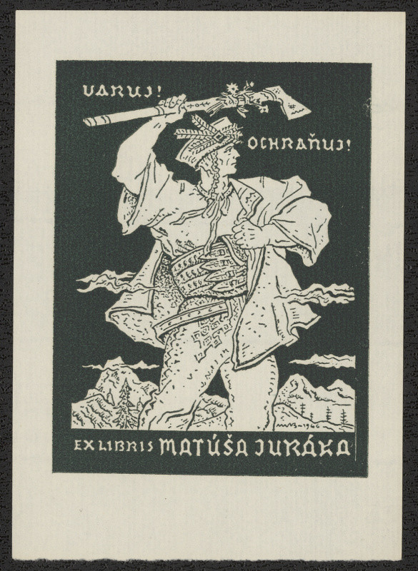 Martin Benka - Exlibris Matouš Junák