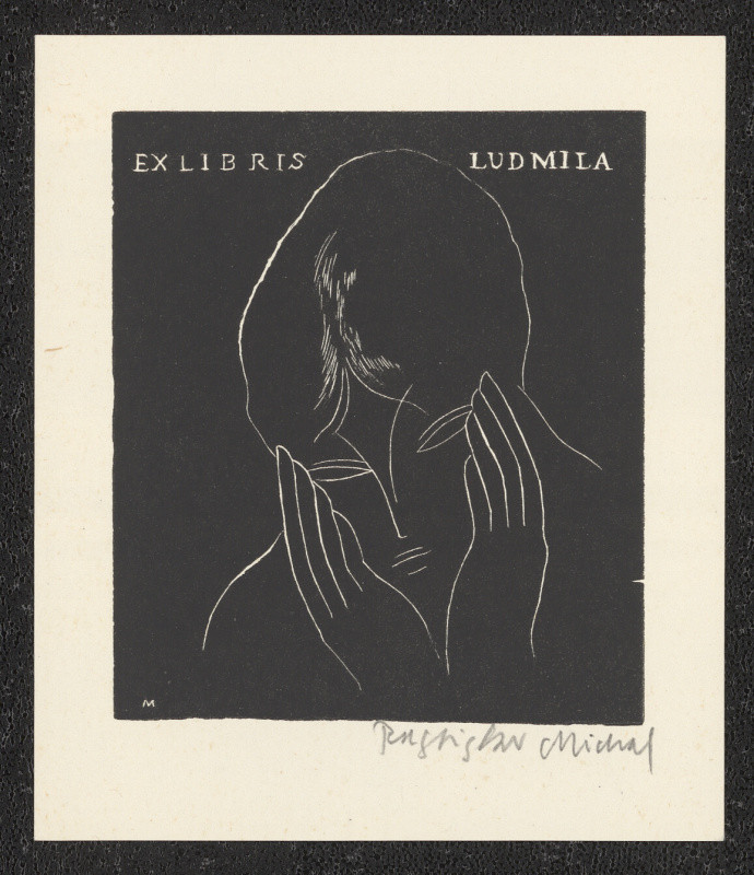 Rastislav Michal - Ex libris Ludmila