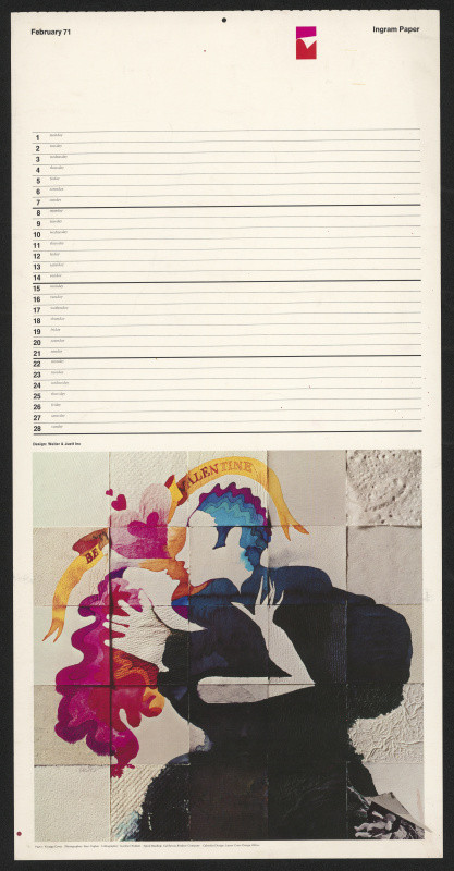 Donald (Don) Weller - February Calendar for Ingram Paper