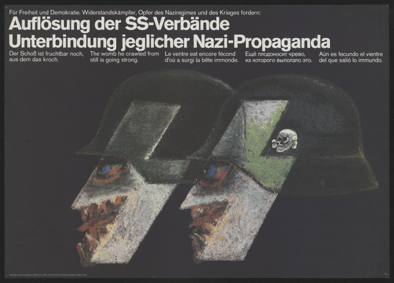Wolfgang Freitag - Auflösung der SS-Verbände