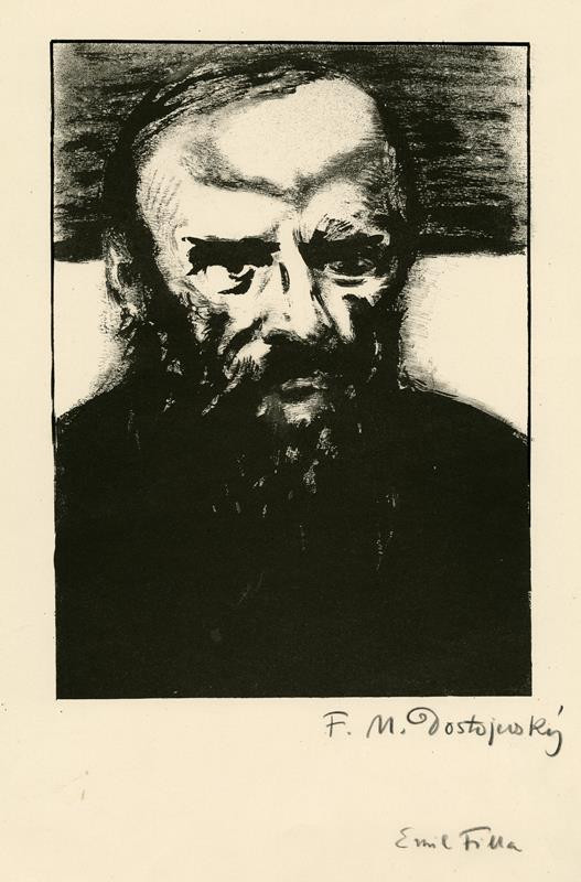 Emil Filla - F. M. Dostojevskij