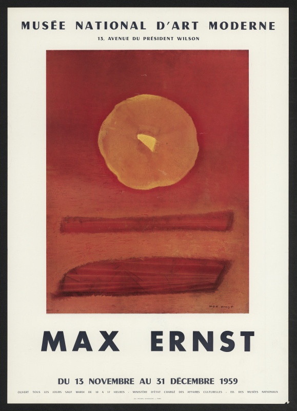 neznámý - Max Ernst - Museé National d´Art Moderne, Paris