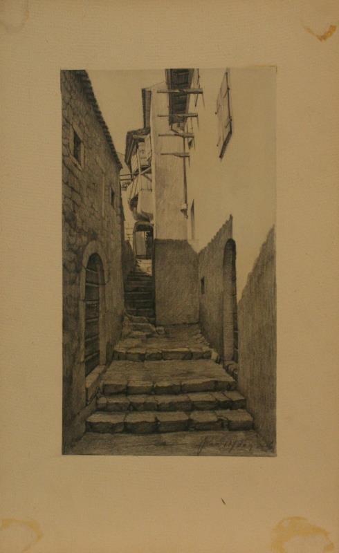 Rudolf Leger - Gasse in Bersece