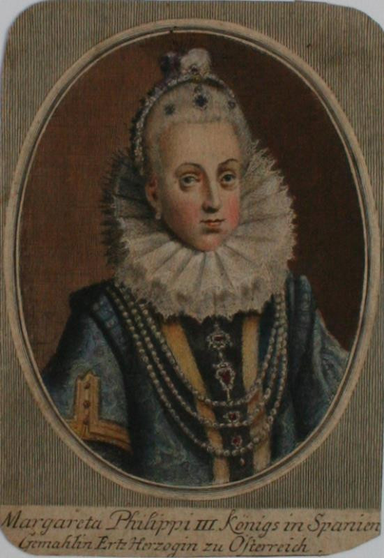 neurčený autor - Margareta, Philippi III. Königs in Spanien Gemahlin