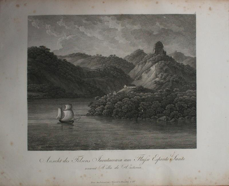 neznámý grafik - Reise des Prinzen v. Neuvied nach Brasilien 1815-1817