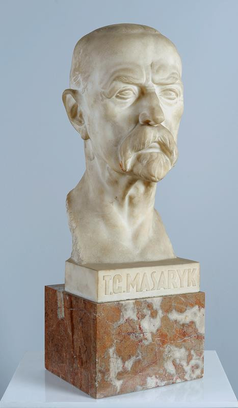 Rudolf Březa - Busta prezidenta Masaryka