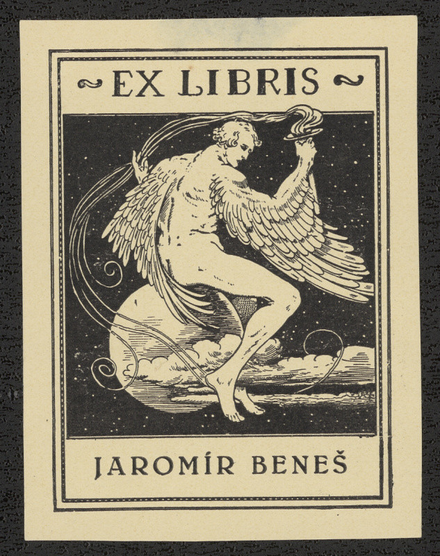 Antonín Häusler - Ex libris Jaromír Beneš