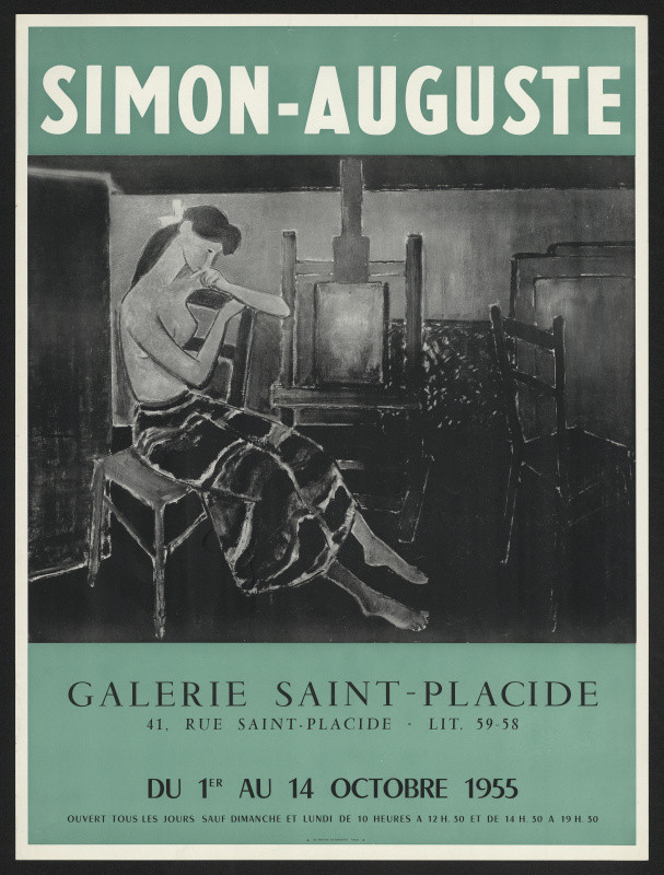 neznámý - Simon -  Auguste, Galerie Saint-Placide, Paris
