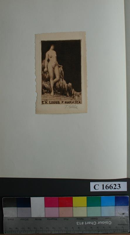František Kobliha - Ex libris F. Karásek