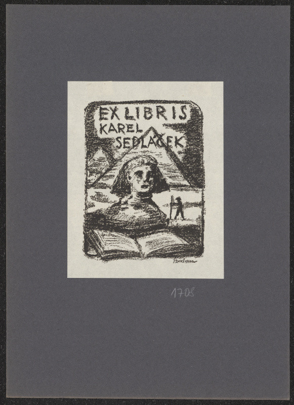 František Doubrava - Ex libris Karel Sedláček