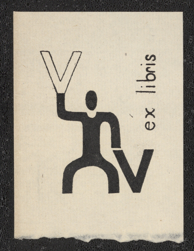 Josef Bartuška - Exlibris VV