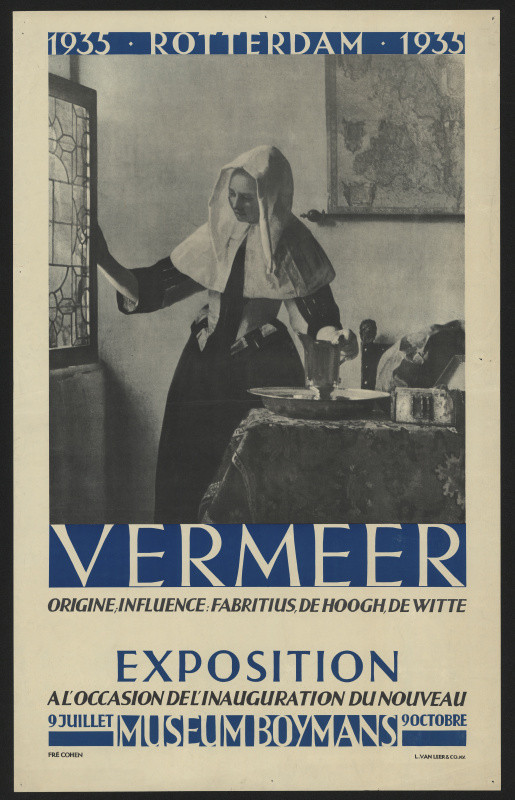 neznámý - Vermeerova výstava, Museum Boymans, Rotterdam