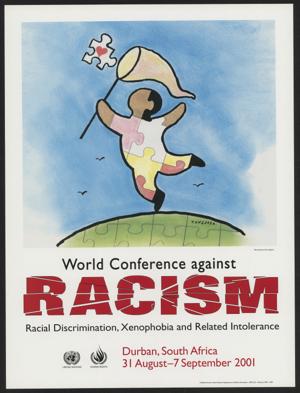 Tomi (Jean-Thomas) Ungerer - Racism, South Africa