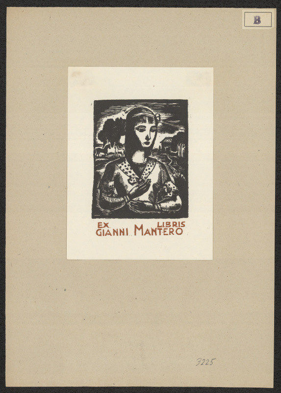 Armando Baldinelli - Exlibris Gianni Mantero