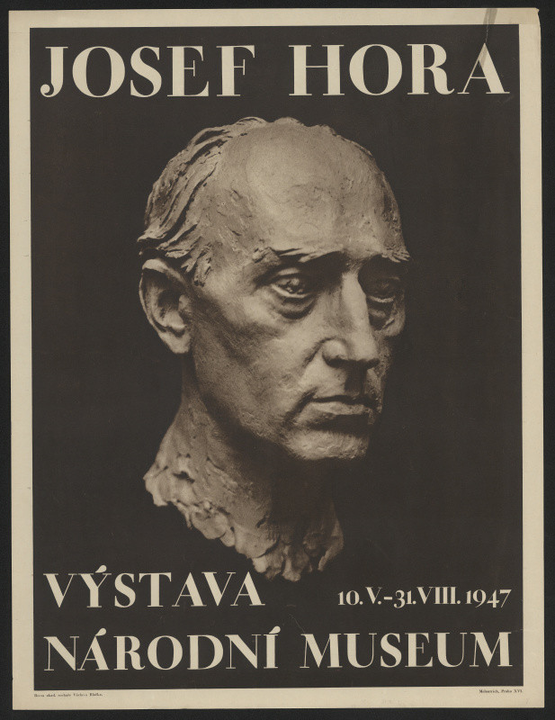 neznámý - Josef Hora, výstava Národní museum ... 1947